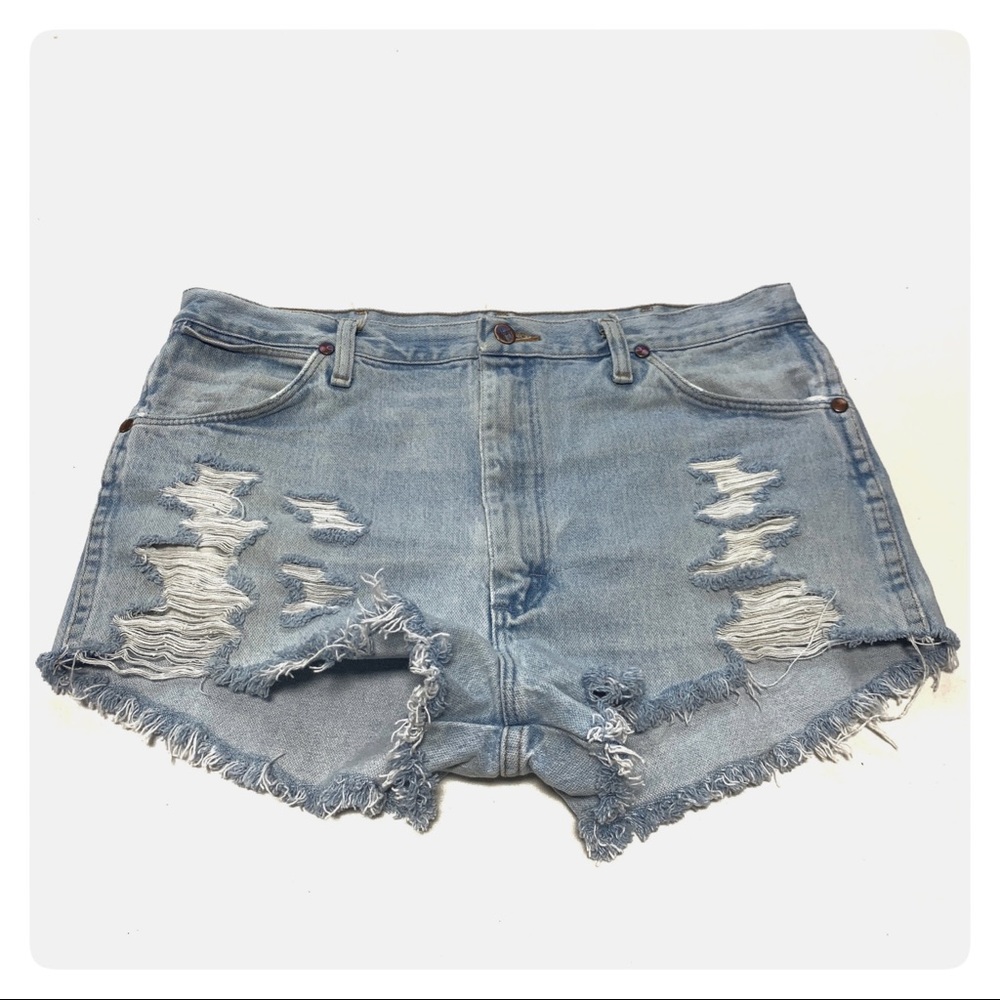 WRANGLER Waist 36-37 XL Size 18 Cutoffs 327RE
